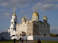 Реставрация Успенского собора открыла старые фрески Рублева
